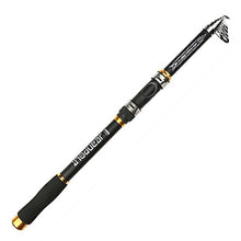 Load image into Gallery viewer, Telescopic Fishing Rod Carbon Fiber Portable Spinning Fishing Pole Fishing Rod